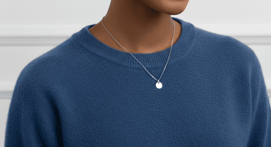 Ketting Cirkel, ketting met naam gravure